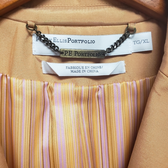 Women's XL vintage Perry Ellis Portfolio Jacket, Excellent Condition - Picture 2 of 7